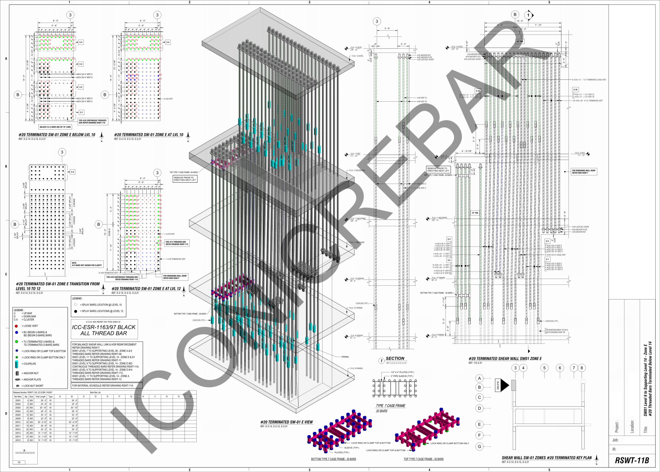 3D Rebar Drawing Service