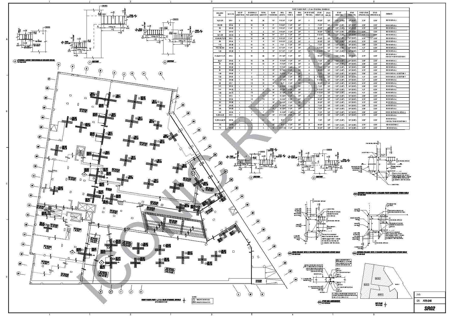 Stud Rail Estimation Service